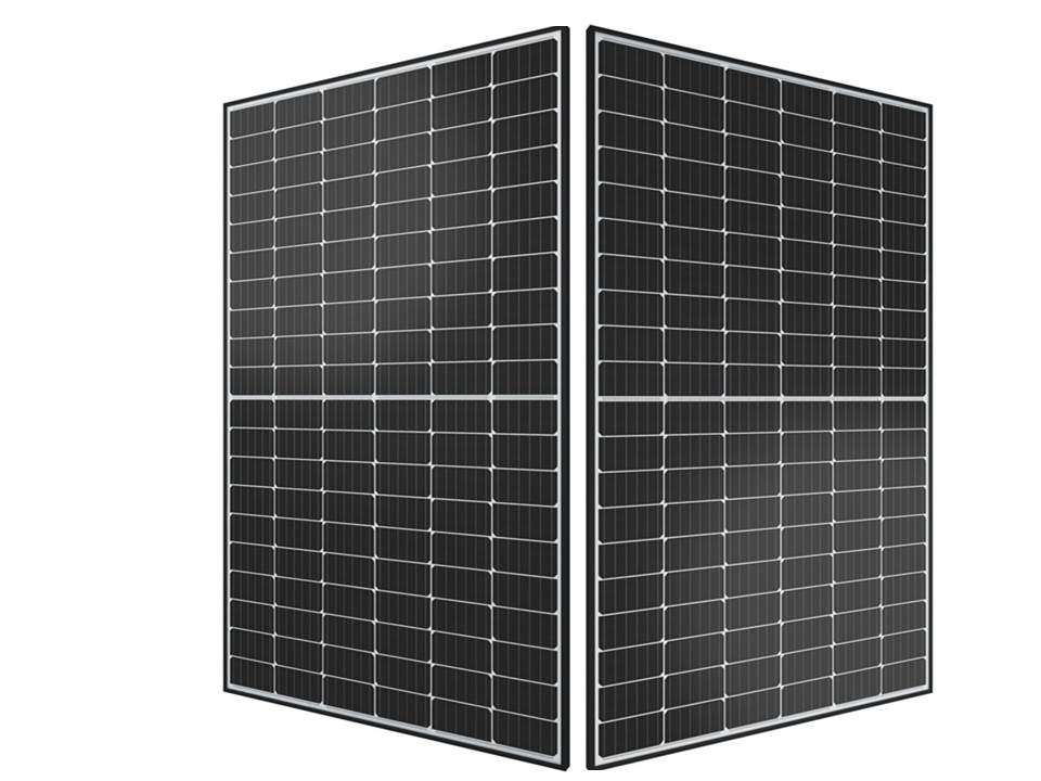 430W JA Solar N-type Bifacial Double Glass All Black Panel