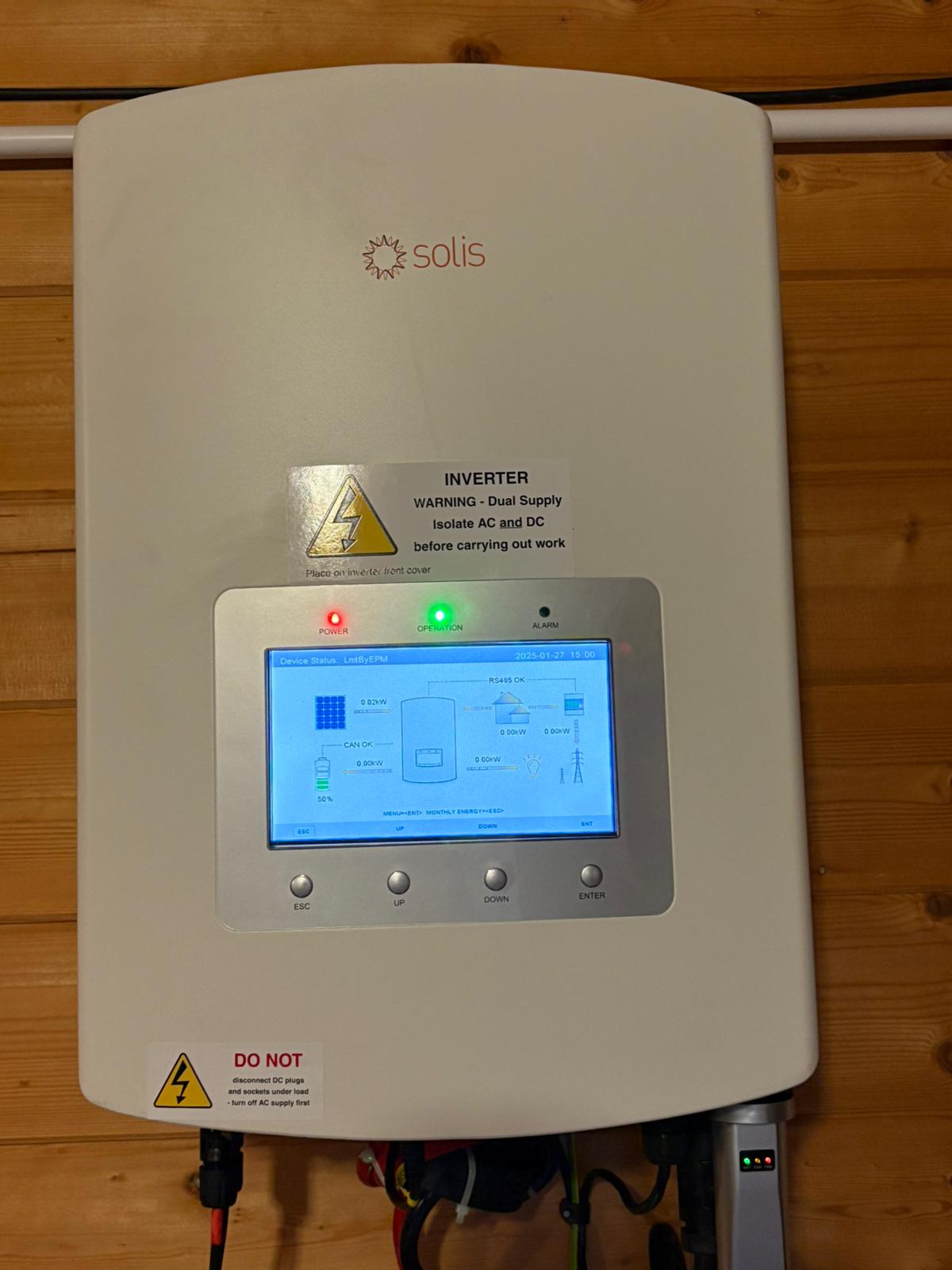 2.88kW Jinko 480w Solar Panels with Dyness 5.12kWh battery  in SN1 3AQ