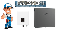 Thumbnail for Fully Installed Packages - Fox 3.7-6kW Hybrids & EP5/11  IP65 battery  Options | Floor/Wall Mounted | Outdoor | Heating Element | Ave £412/kW |  (0%VAT at checkout)