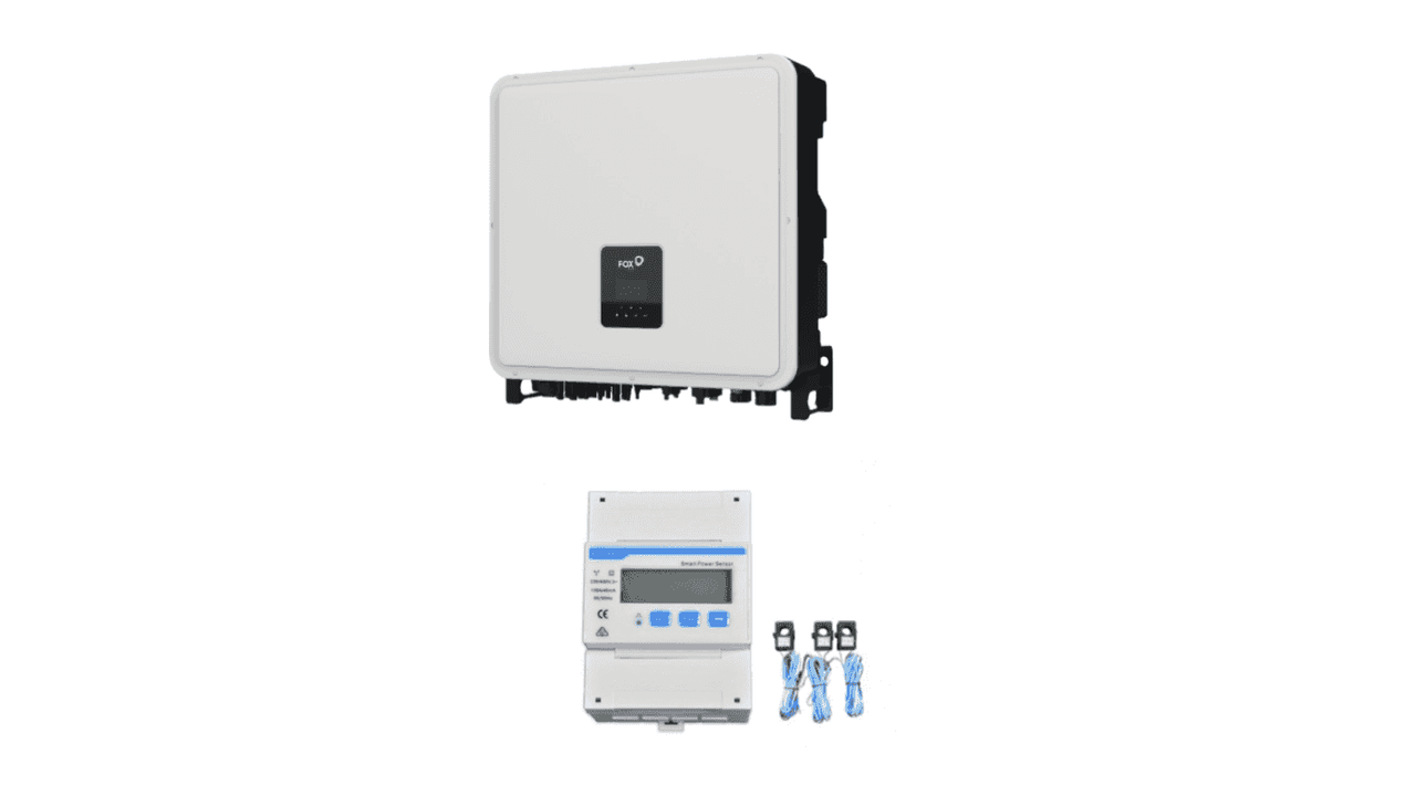 Fox ESS H3 Pro Inverter with 3PH CT Meter components