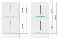 Thumbnail for Commercial Battery Storage kit: 4 X Sunsynk ECCO 10Kw 3ph Hybrid 163.84kWh Storage, up to 52kw of solar/wind