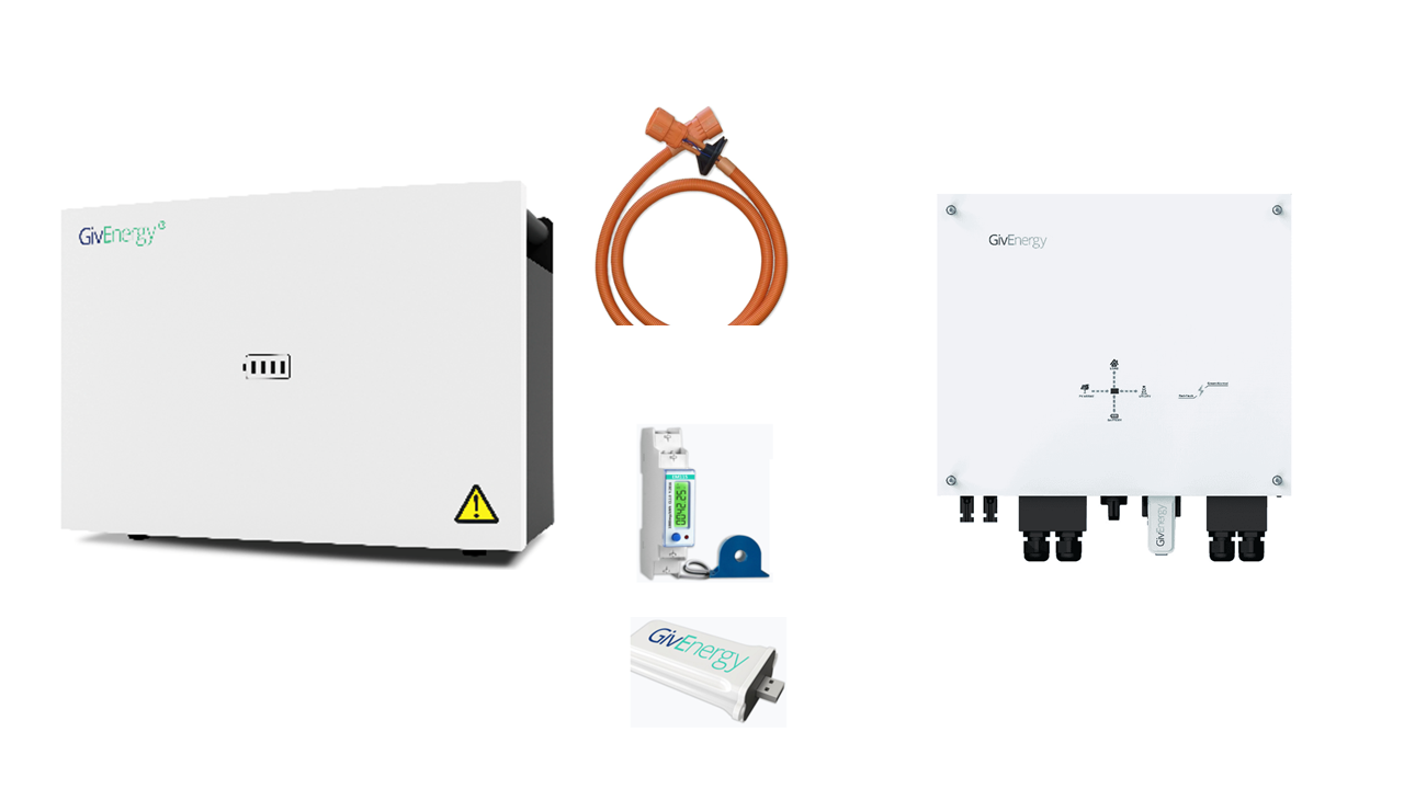 GivEnergy 3kW AC coupled charger kit components