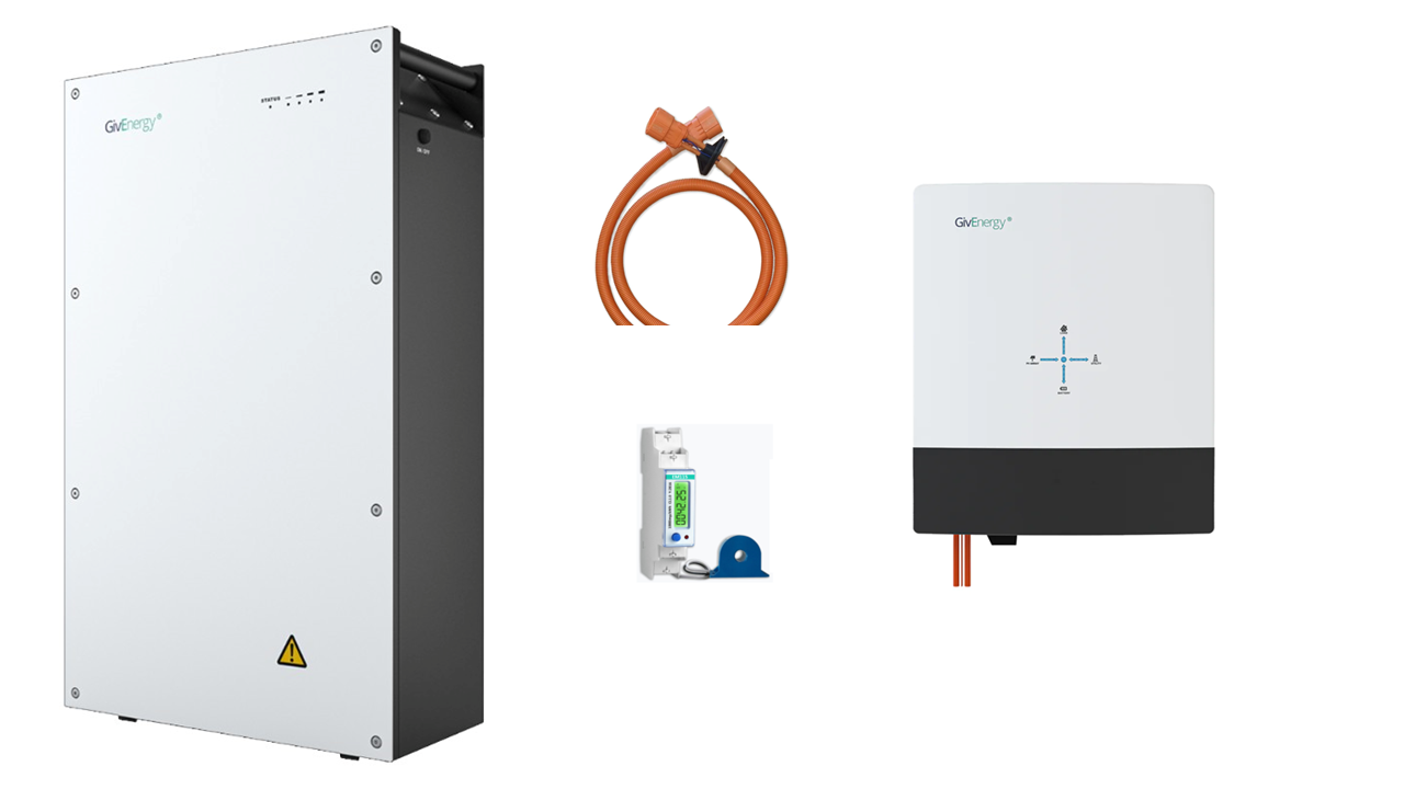 GivEnergy 3.6kW Gen 3 Hybrid Inverter + 9.5kWh Gen2 Battery Bundle (includes half price inverter offer)