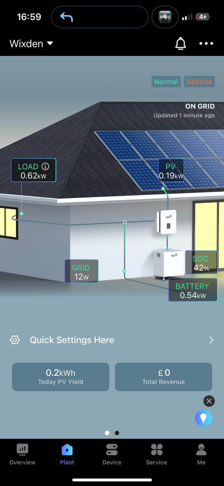 10.7kW 510W AIKO Solar Panels with Fox 12kW Hybrid & 11.52kWh battery in SG4 7AS (12660)