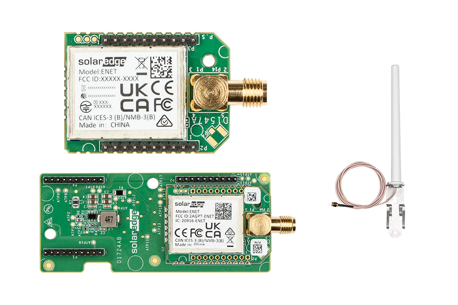 SolarEdge Home Network Inverter parts with antenna