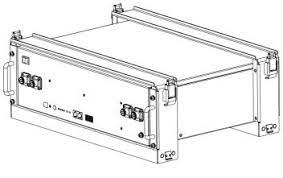 Single Dyness B3 3.6kWh lithium battery with bracket.