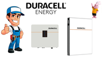 Thumbnail for Fully Installed Packages - Duracell Hybrids & Dura5 IP65 5.12kWh battery  Options | Stackable/Floor/Wall Mounted | Outdoor | Ave £484/kW | (0%VAT at checkout)