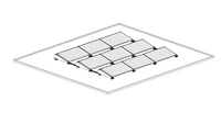 Thumbnail for North south flat roof mounting £78+vat/panel