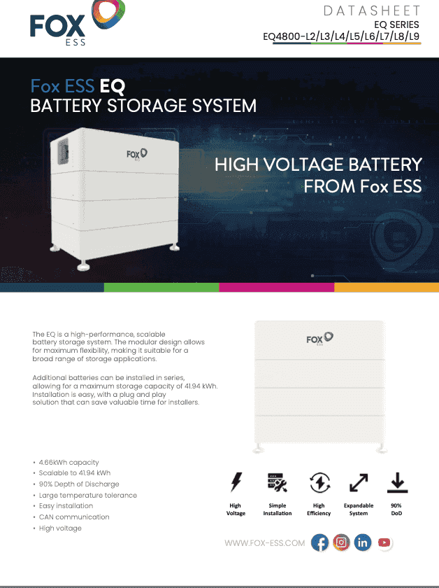 fox eq4800 l7 datasheet