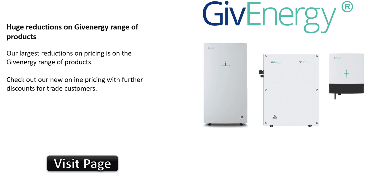 Fully Installed Package - GivEnergy All In One - 6kW AC charger - 13.5 kWh battery 0%VAT at checkout