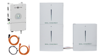 Thumbnail for Bundle: Sunsynk ECCO 3.6kW Hybrid inverter 10.24-40.96kWh options £3,108-£10,173 +VAT