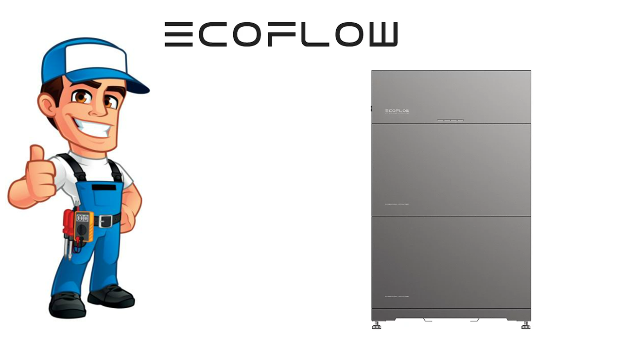 Fully Installed Package - EcoFlow PowerOcean 3.68-6kW Hybrid | Floor/Wall Mounted | Outdoor | Heating Element  | Fire safety | 15yr warranty | Ave £536/kW | (0%VAT at checkout)