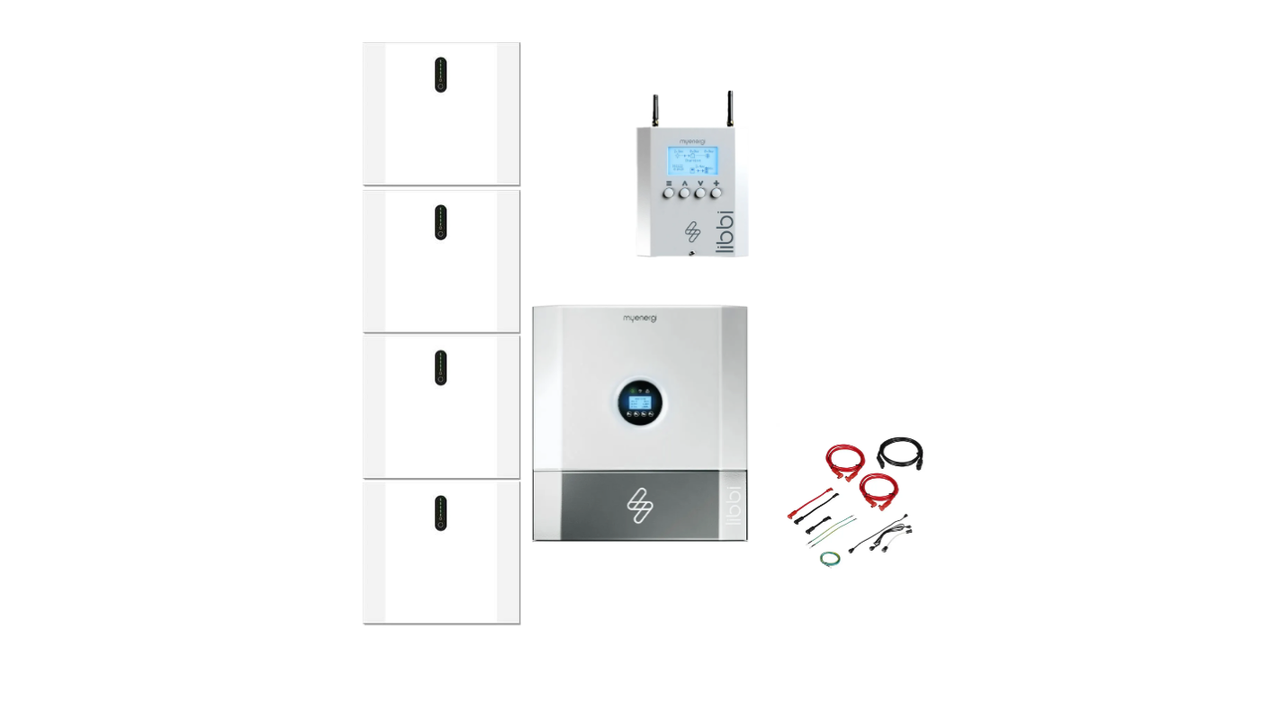 Myenergi Libbi Hybrid 5.0kW/20kWh solar battery kit