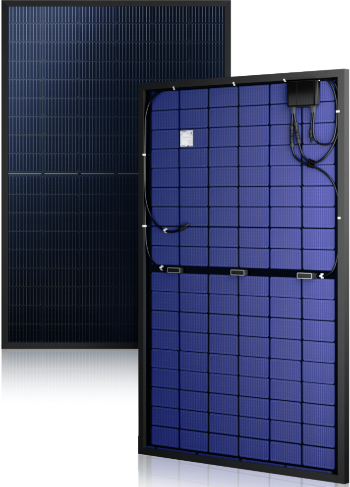 425W SolarEdge Smart Module Bifacial, All Black with Integrated Power Optimizer (S440)