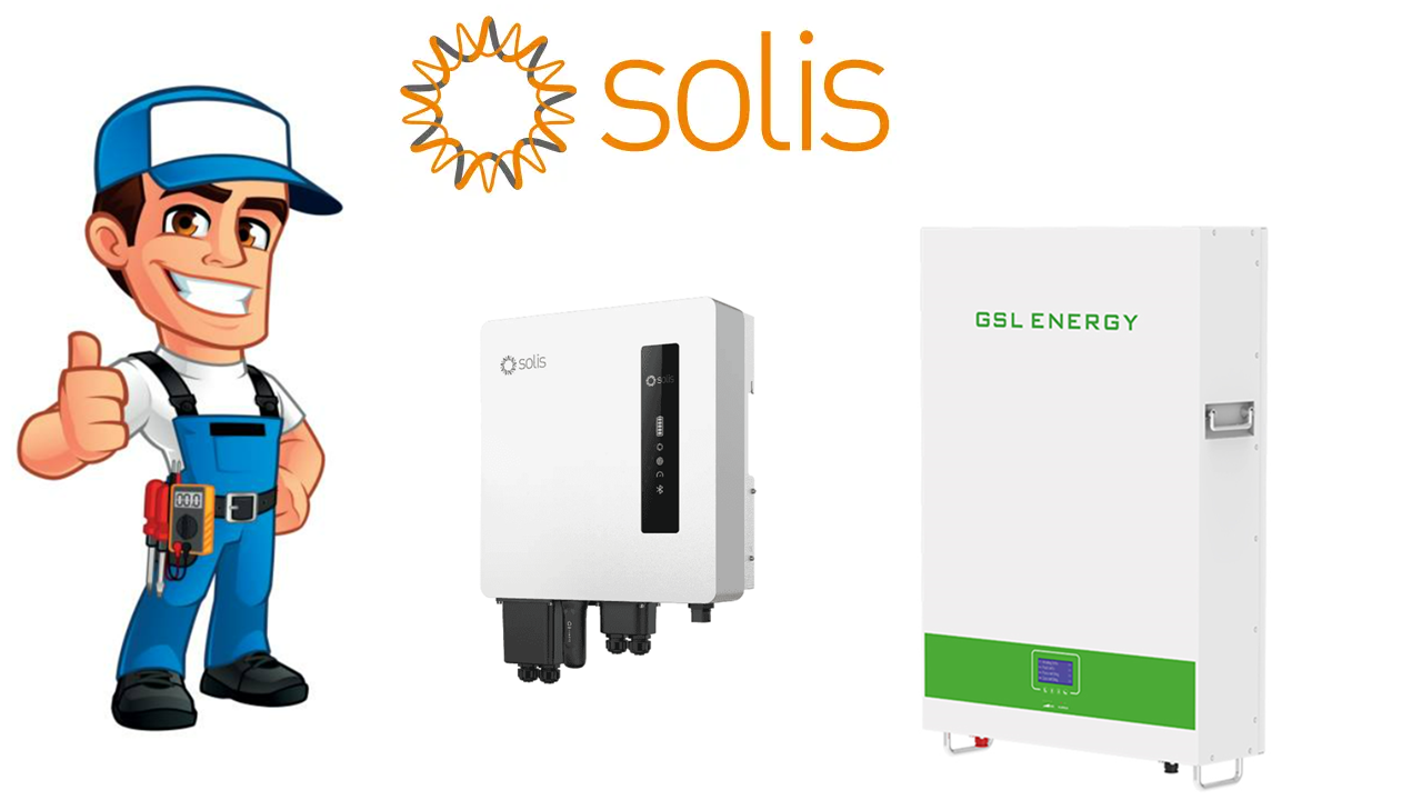 Fully Installed Package - Solis 3.6-6kW AC with Powerwall Options | Wall Mounted | Indoor | On/Off Grid | Ave £395/kW | (0%VAT at checkout)