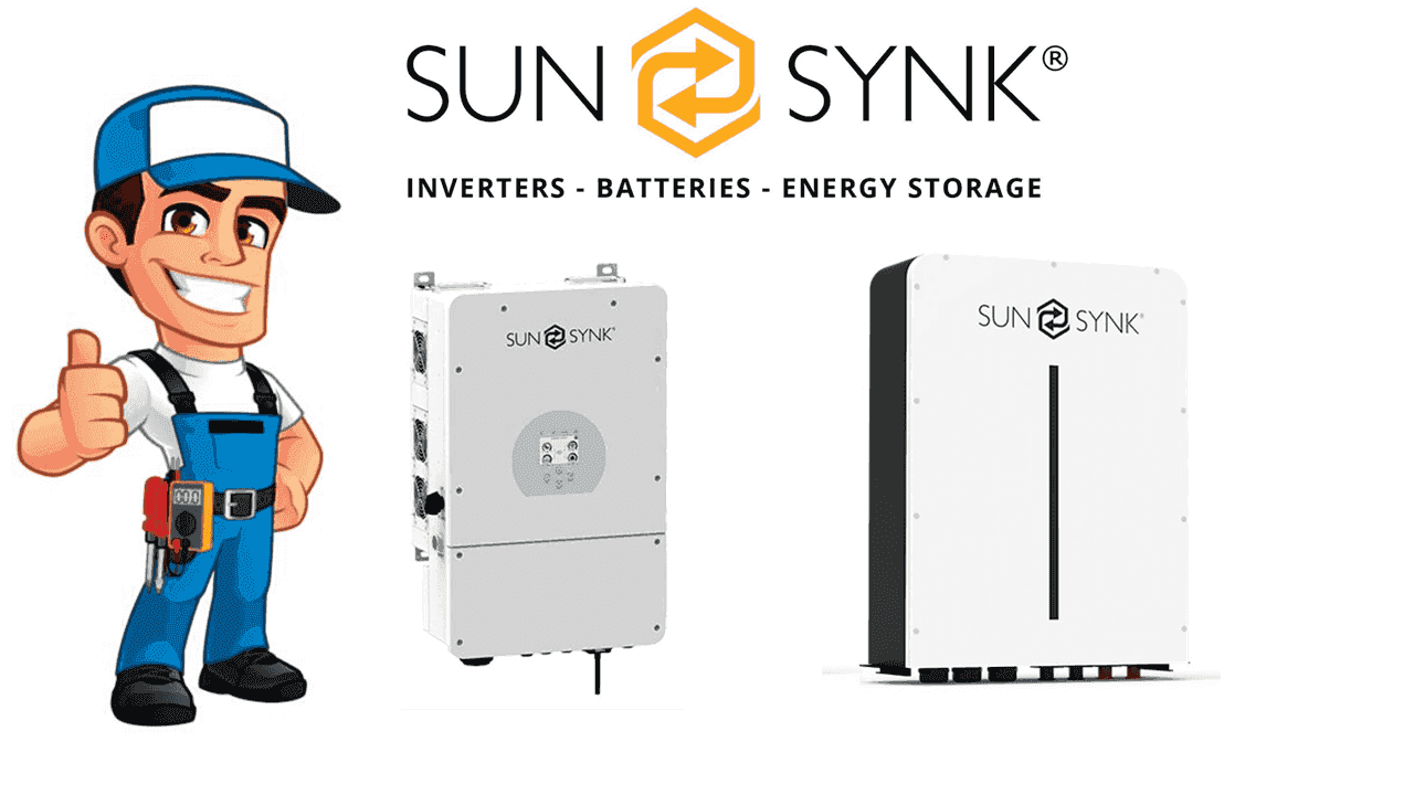 Fully Installed Packages - Sunsynk ECCO Hybrids & Sunsynk L5.3  Options | Wall Mounted | Outdoor | On/Off Grid | Ave £469/kW | (0%VAT at checkout)